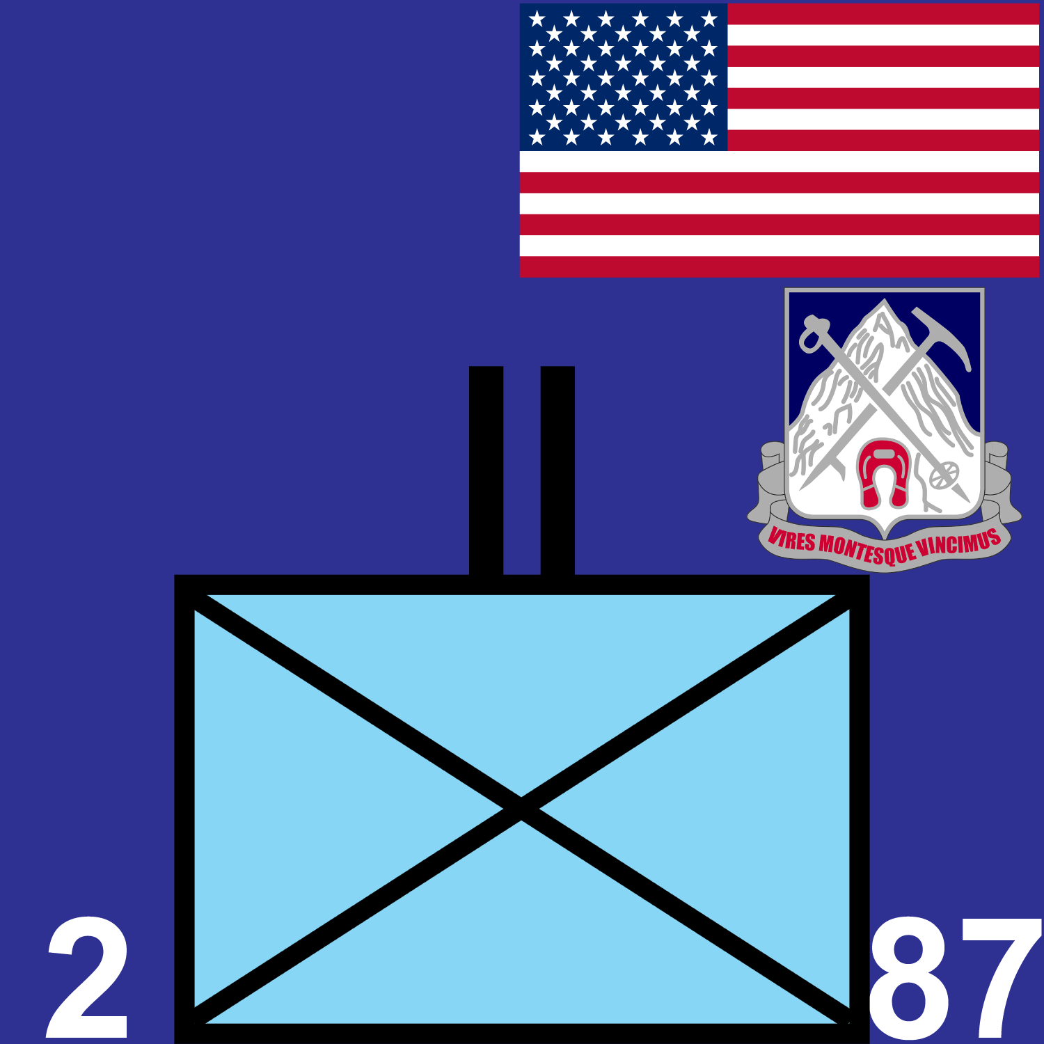 2d Battalion, 87th Infantry Regiment icon